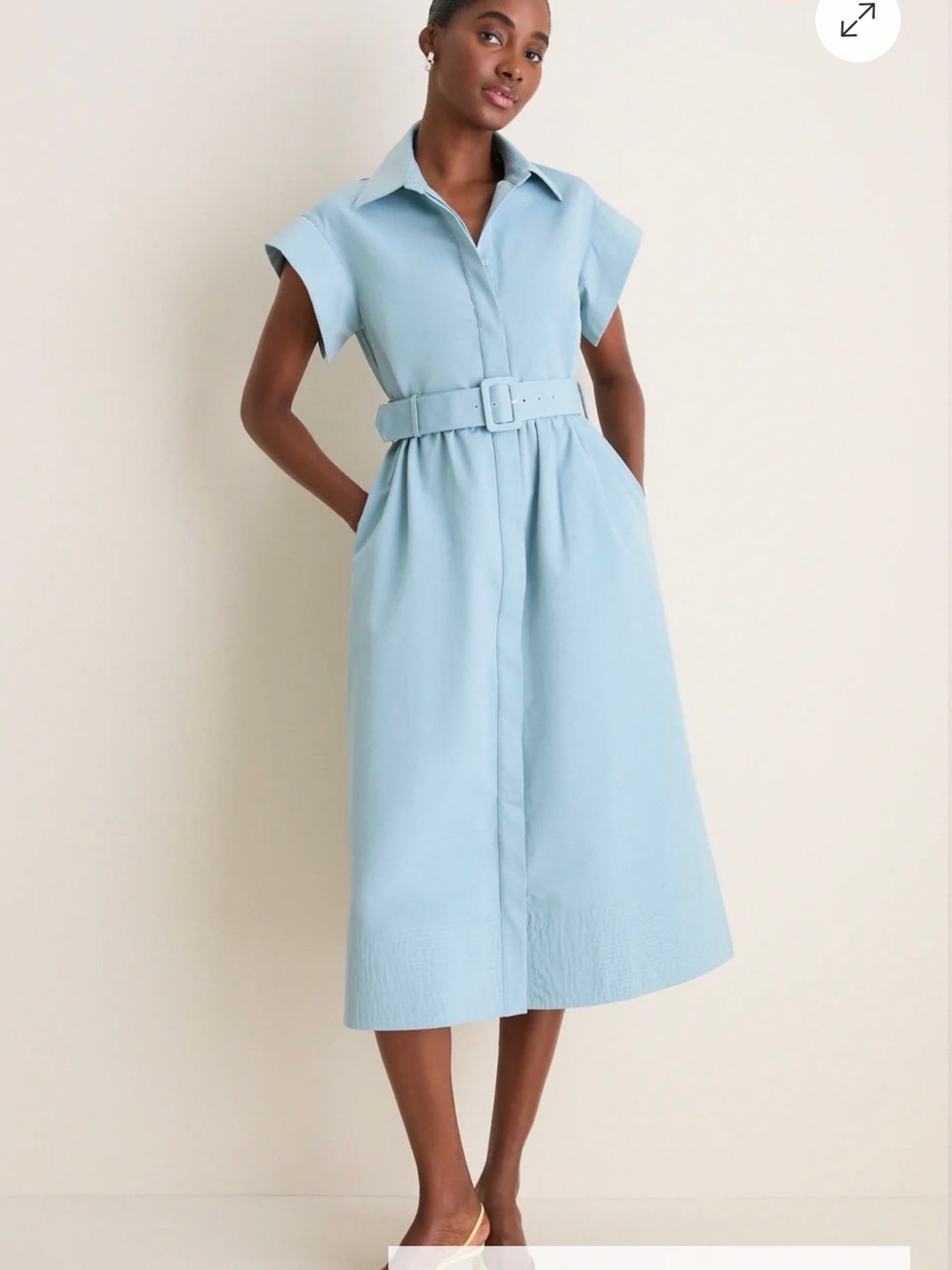 NWT!! Tuckernuck Slate Blue Chloe Midi Dress